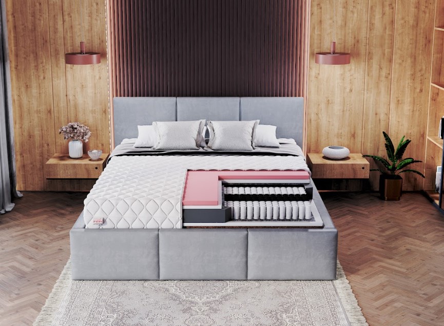 FDM Taštičkový matrac VIGO Silvercare | 180 x 200 cm – Obrázok 3