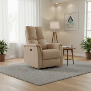 Signal Relaxačné kreslo NEPTUN VELVET | béžová