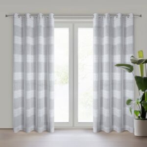 ArtFir Záves AGATA K | strieborná 140 x 250 cm