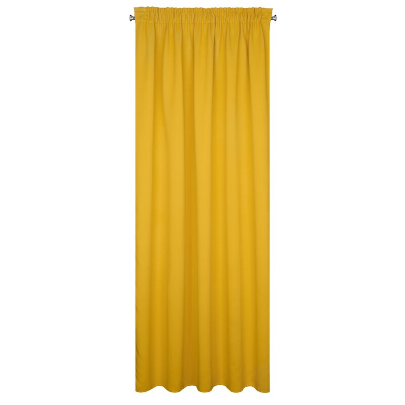 ArtFir Zatemňovací záves PARISA P | horčicová 140 x 270 cm – Obrázok 2