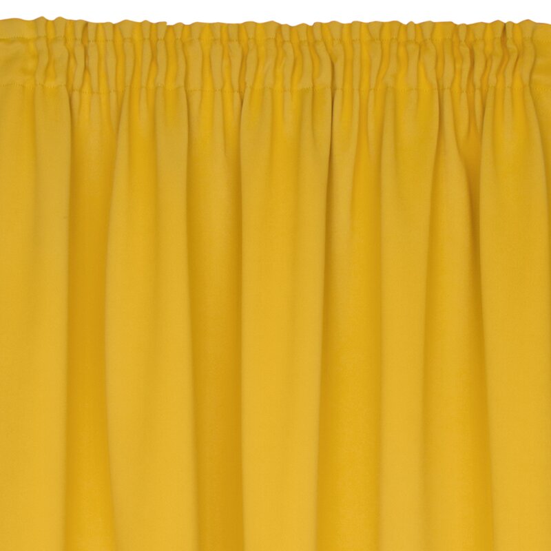 ArtFir Zatemňovací záves PARISA P | horčicová 140 x 270 cm – Obrázok 3