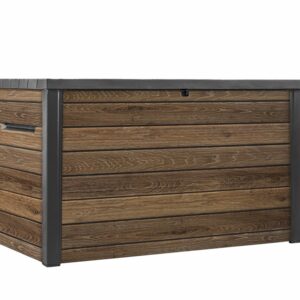 KETER Záhradný úložný box DECO DASHBOARD STORAGE 870L | orech