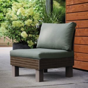 KETER Záhradné kreslo SYMBOL FEATURES | orech