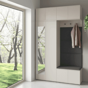 ArtPK Predsieň BIANCO 1 | cashmere so zrkadlom Farba: Trinity 15