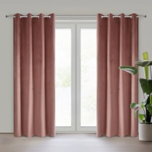 ArtFir Záves PIERRE K | tmavoružová 140 x 250 cm