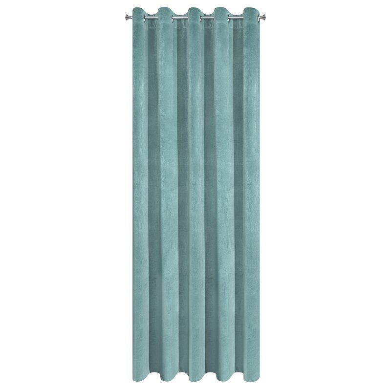 ArtFir Záves VILA K | modrá 140 x 250 cm – Obrázok 2