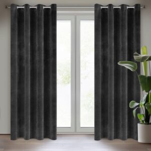 ArtFir Záves RIA K | čierna 140 x 250 cm