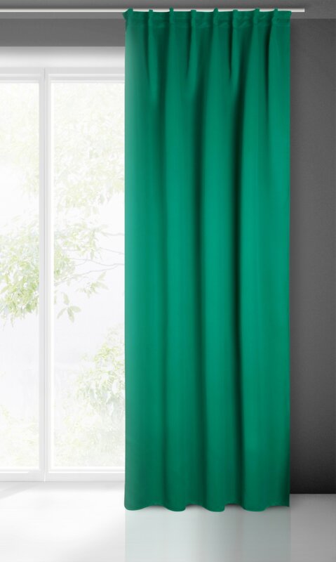ArtFir Záves MILAN P | tmavozelená 140 x 300 cm – Obrázok 2