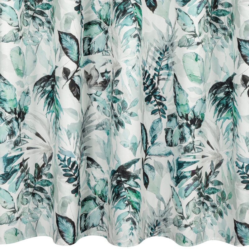 ArtFir Záves na terasu GARDEN 2 PU | biela/zelená 155 x 260 cm – Obrázok 5