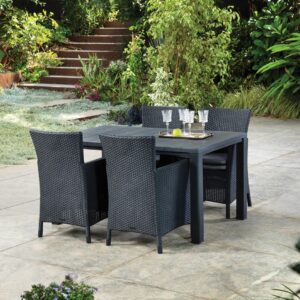 Elvisia Záhradný set BAILEY 4 + 1 | grafit