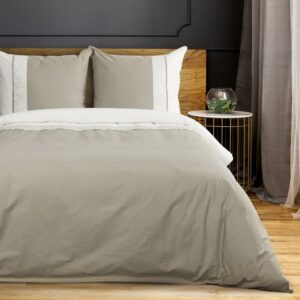 ArtFir Obliečky na dvojlôžko REINA 26A | béžová/krémová 160 x 200 cm