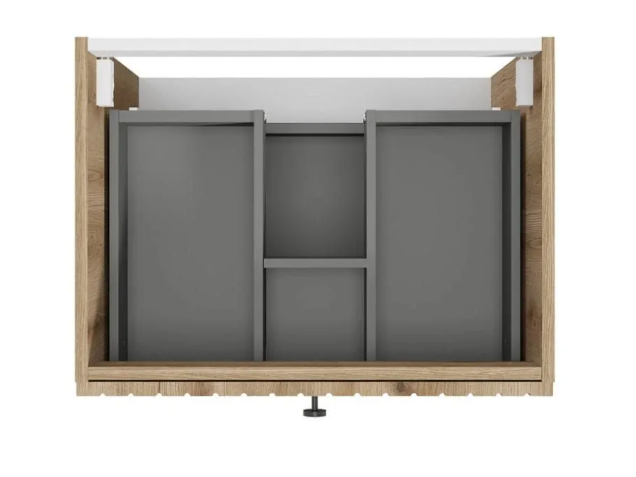 ArtDef Skrinka pod umývadlo RIETTI OAK EVOKE D60 | 60 cm – Obrázok 2