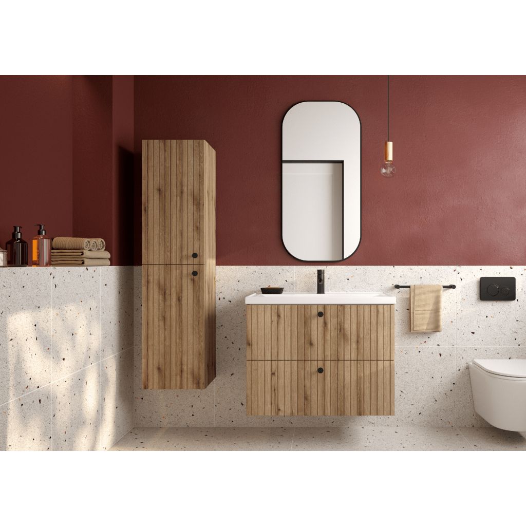 ArtDef Skrinka pod umývadlo RIETTI OAK EVOKE D60 | 60 cm – Obrázok 4