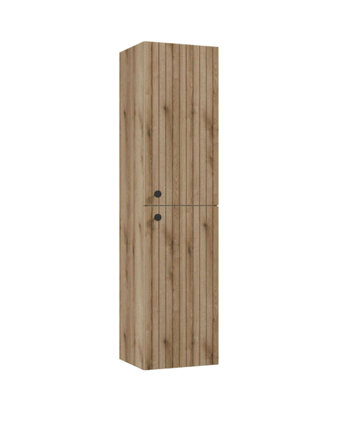 ArtDef Vysoká skrinka do kúpeľne RIETTI OAK EVOKE C35