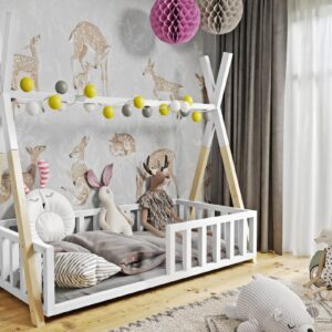 Elvisia Detská posteľ WILLIE | 80 x 160 cm Farba: Biela