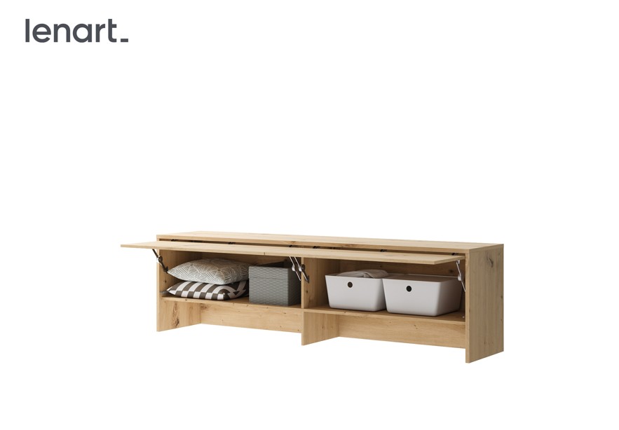 Dig-net nábytok Nadstavec pre sklápaciu posteľ Lenart BED CONCEPT BC-09 | dub artisan – Obrázok 2