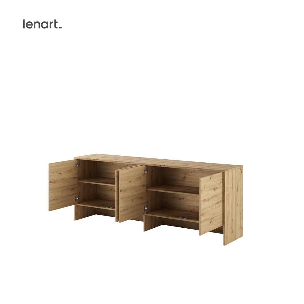 Dig-net nábytok Nadstavec pre sklápaciu posteľ Lenart BED CONCEPT BC-10 | dub artisan – Obrázok 3