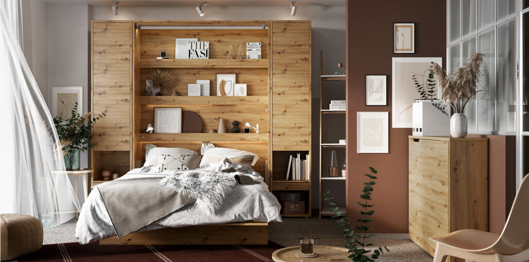 Dig-net nábytok Nadstavec pre sklápaciu posteľ Lenart BED CONCEPT BC-11 | dub artisan – Obrázok 2