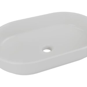 ArtCom Keramické umývadlo RIVER 2 E-6594 | sivý mat 55 x 35 cm