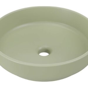 ArtCom Keramické umývadlo RIVER 1 E-6595 | olivový mat 40 cm