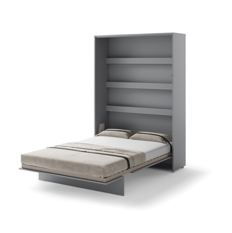 Dig-net nábytok Sklápacia posteľ Lenart BED CONCEPT BC-01 sivá | 140 x 200 cm – Obrázok 2