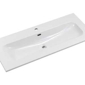 ArtCom Keramické umývadlo FLY 100 | biely lesk 100 cm