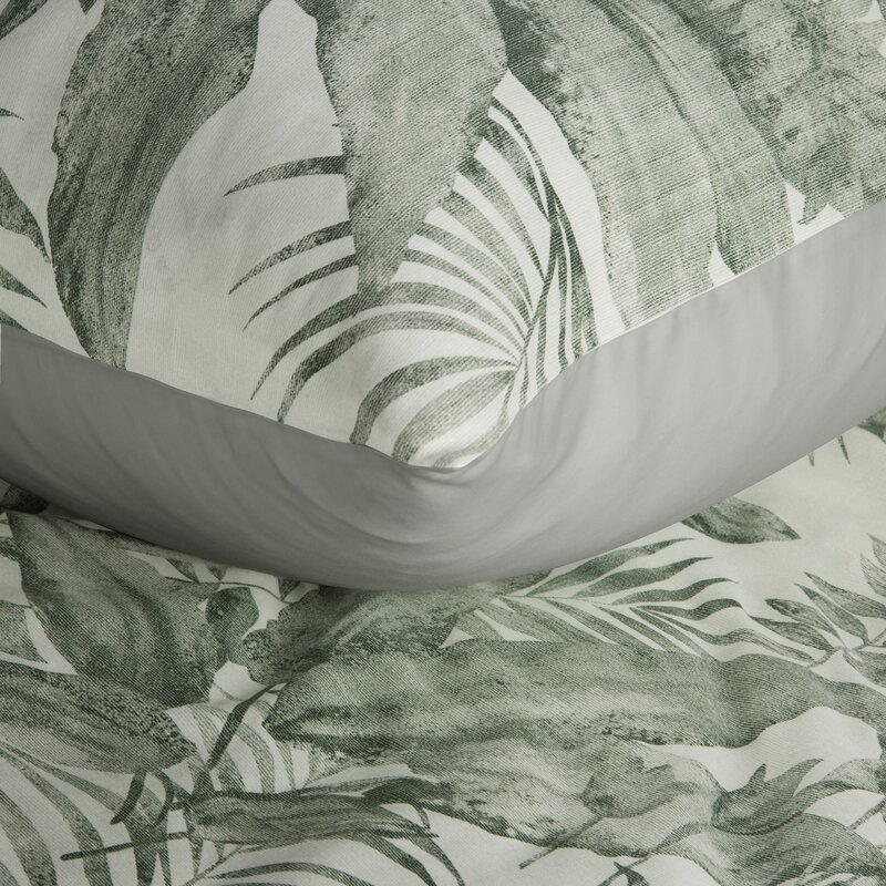 ArtFir Obliečky na jednolôžko SPRING 48 | mätová/biela 140 x 200 cm – Obrázok 5