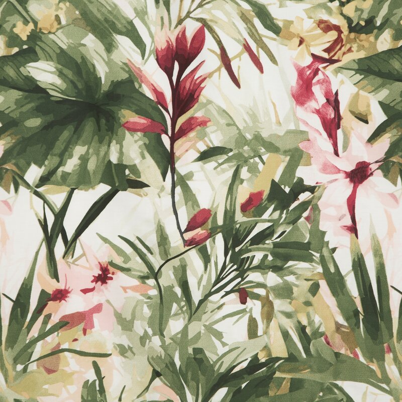 ArtFir Obliečky na dvojlôžko SPRING 43 | zelená/biela 220 x 200 cm – Obrázok 3