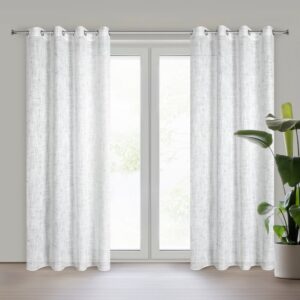 ArtFir Záves SOLANA K | krémová/strieborná 140 x 250 cm