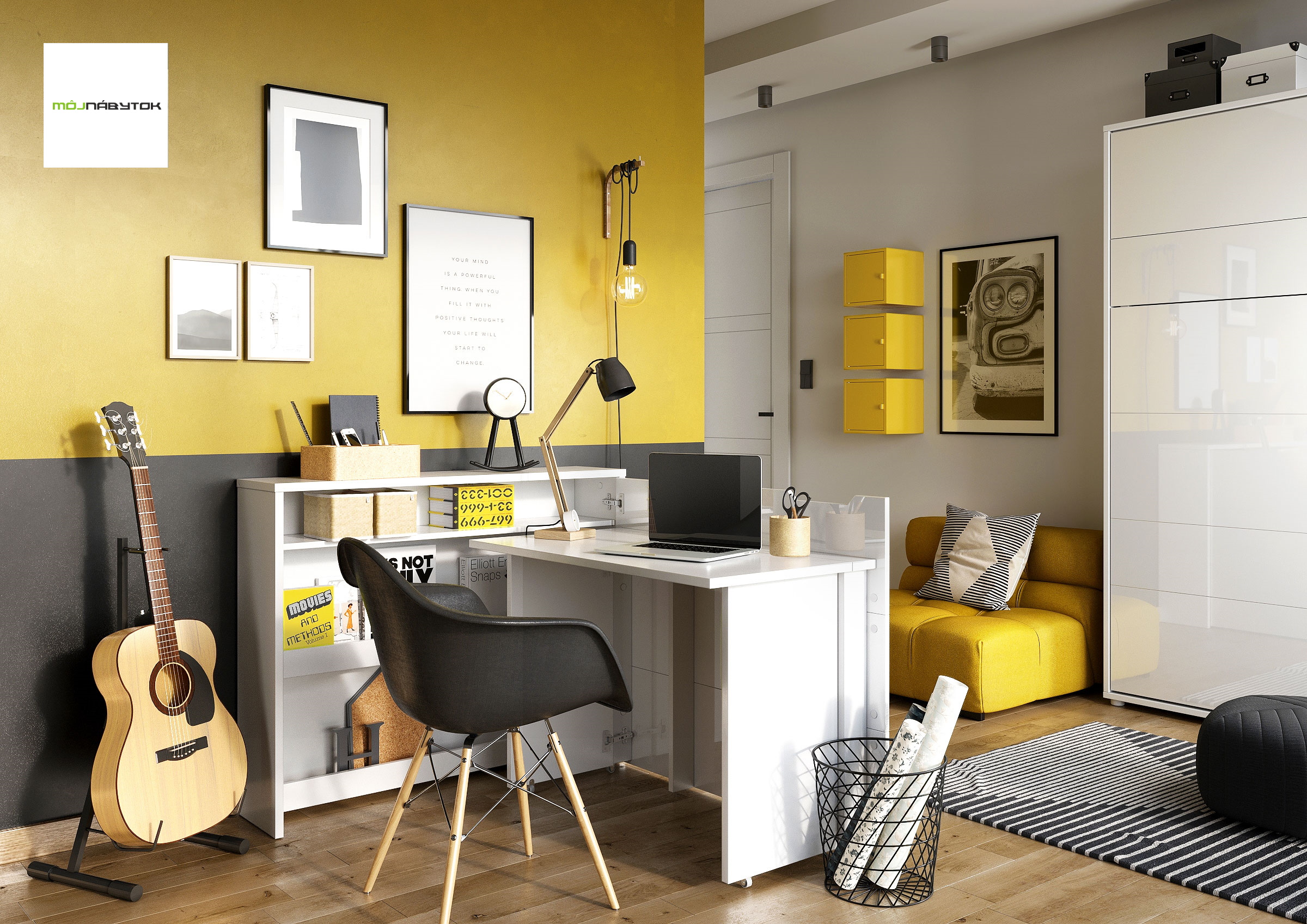 Dig-net nábytok Sklápacia posteľ Lenart BED CONCEPT BC-02 sivá | 120 x 200 cm – Obrázok 11
