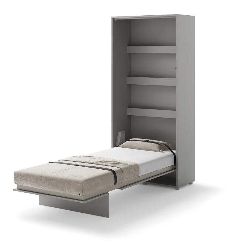 Dig-net nábytok Sklápacia posteľ Lenart BED CONCEPT BC-03 sivá | 90 x 200 cm – Obrázok 2
