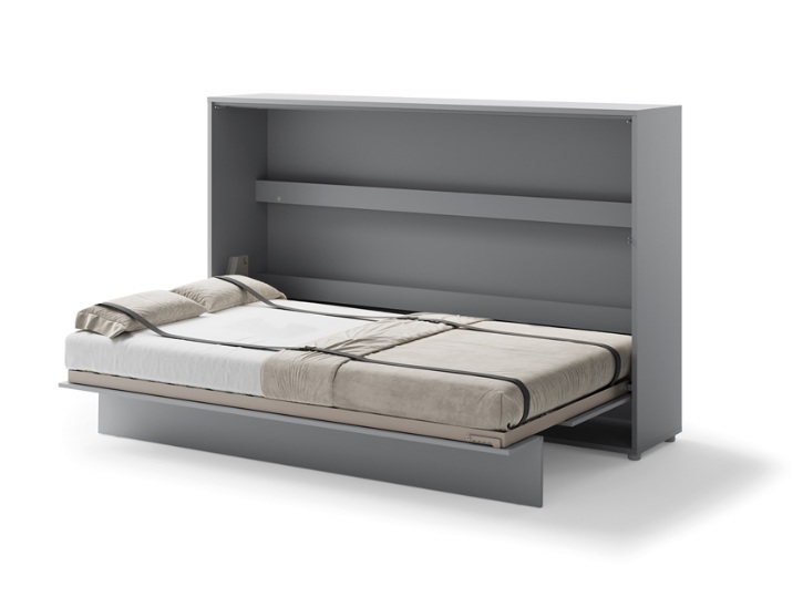 Dig-net nábytok Sklápacia posteľ Lenart BED CONCEPT BC-05 sivá | 120 x 200 cm – Obrázok 2