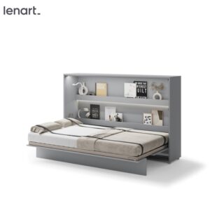 Dig-net nábytok Sklápacia posteľ Lenart BED CONCEPT BC-05 sivá | 120 x 200 cm
