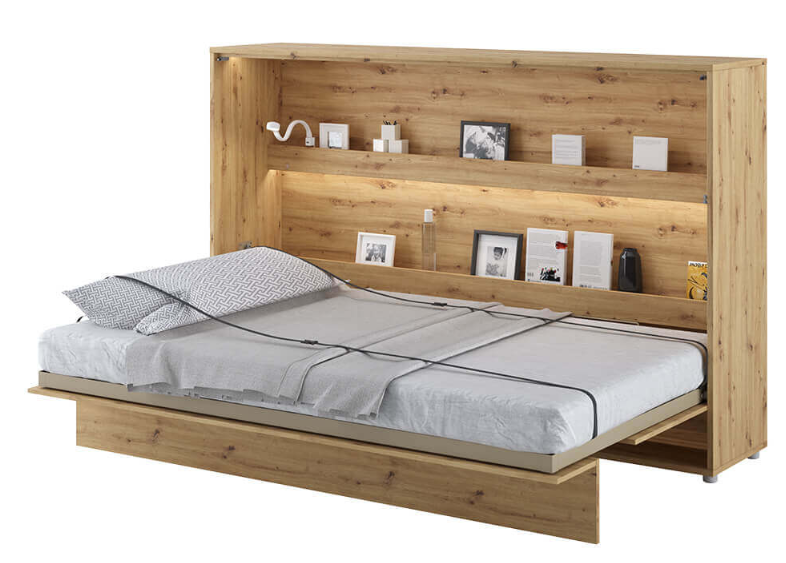 Dig-net nábytok Sklápacia posteľ Lenart BED CONCEPT BC-05 dub artisan | 120 x 200 cm – Obrázok 2