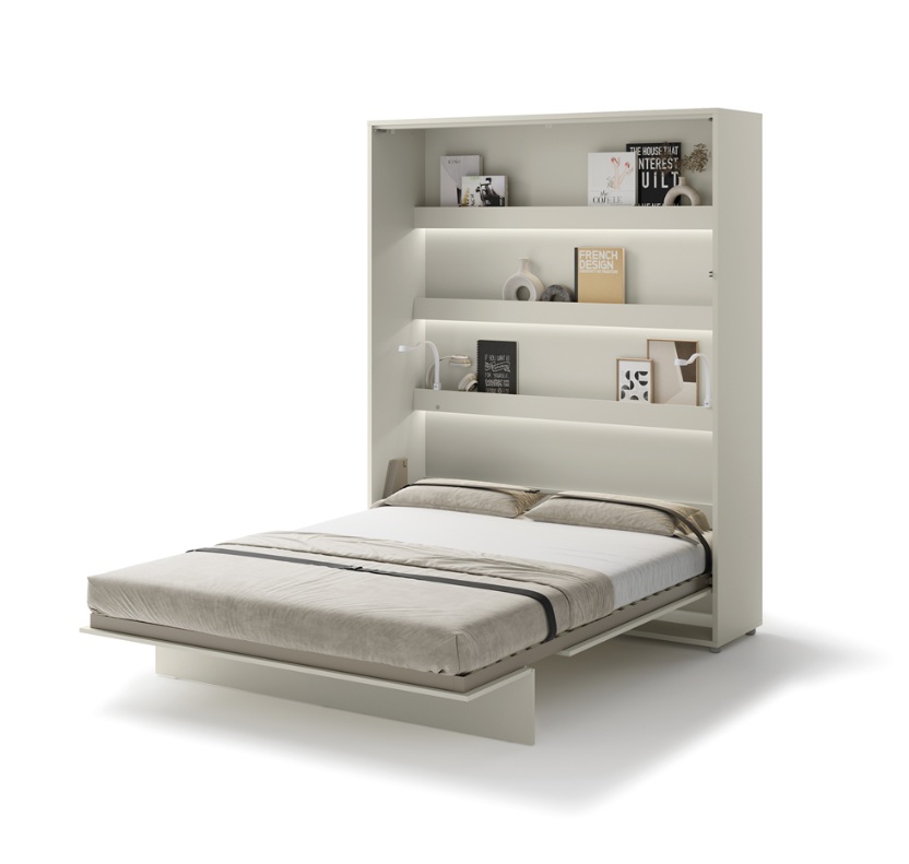 Dig-net nábytok Sklápacia posteľ Lenart BED CONCEPT BC-12 kašmír | 160 x 200 cm – Obrázok 4
