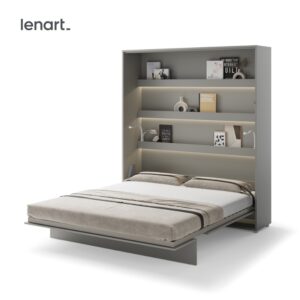 Dig-net nábytok Sklápacia posteľ Lenart BED CONCEPT BC-13 sivá | 180 x 200 cm
