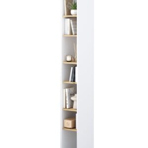 Dig-net nábytok Regál Lenart BED CONCEPT BC-24 | biela / dub artisan