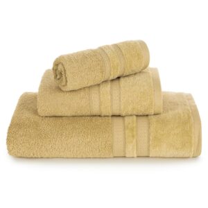 ArtFir Osuška PORTO | horčicová 70 x 140 cm