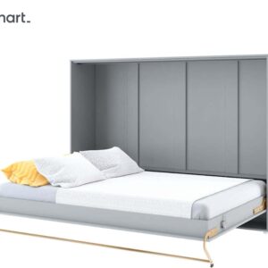 Dig-net nábytok Sklápacia posteľ Lenart CONCEPT PRO CP-04 sivá | 140 x 200 cm