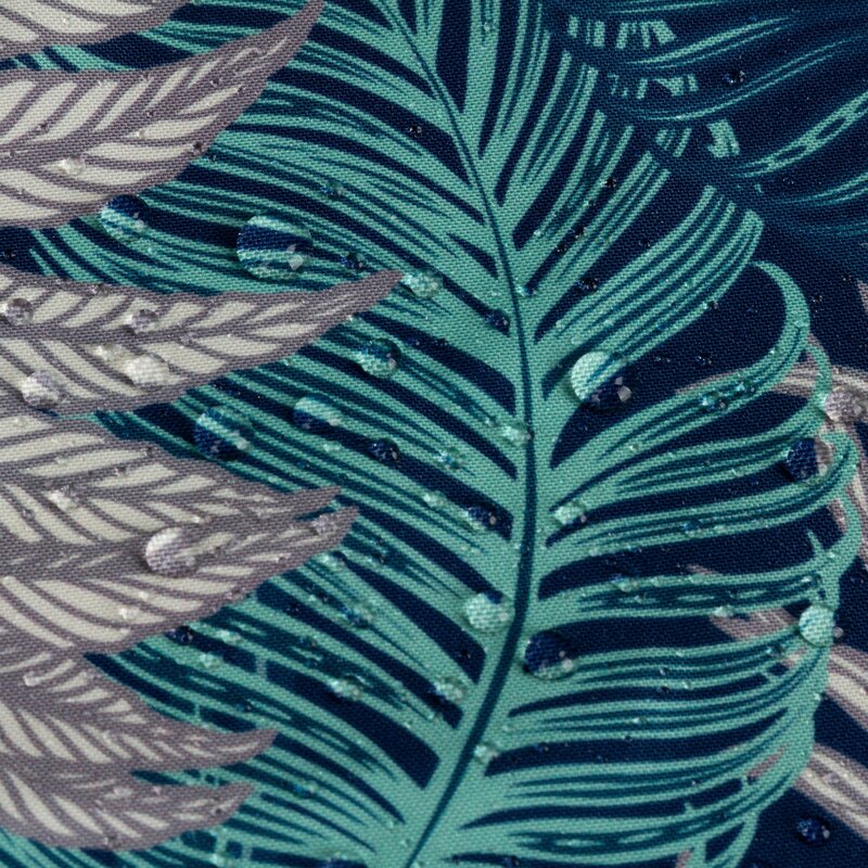 ArtFir Záves na terasu GARDEN 9 PU | tyrkysová/mätová 155 x 200 cm – Obrázok 4