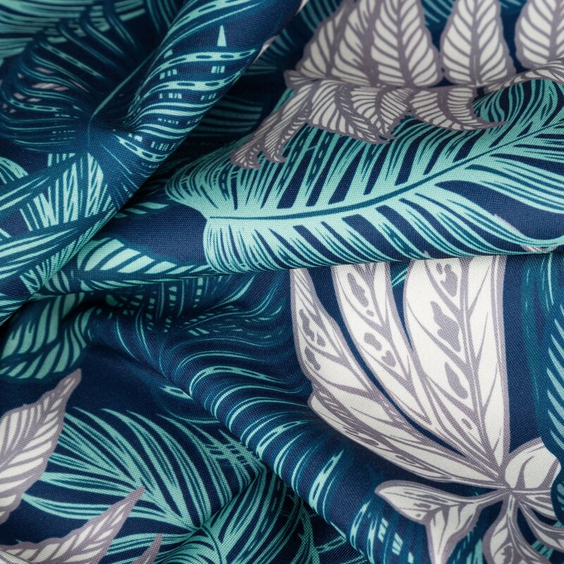 ArtFir Záves na terasu GARDEN 9 PU | tyrkysová/mätová 155 x 200 cm – Obrázok 6
