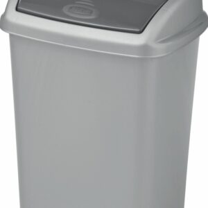 CURVER Odpadkový kôš SWING 10L | strieborná