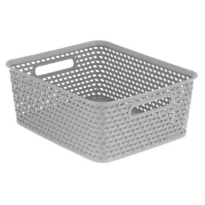 CURVER Úložný košík YOUR STYLE M 13L | strieborná
