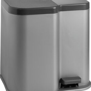 CURVER Odpadkový kôš DUO 15l + 6l | strieborná