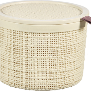 CURVER Košík JUTE 2L okrúhly | béžová