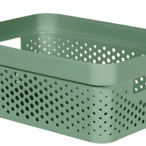 CURVER Úložný box INFINITY DOTS 11l recyklovaný plast | zelená