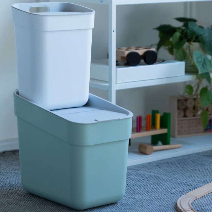CURVER Odpadkový kôš READY TO COLLECT 5L | svetlosivá – Obrázok 6