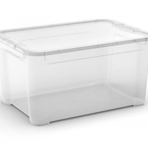 CURVER Úložný box T BOX L 47L s vekom | transparentná