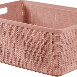 CURVER Košík JUTE M 12L | ružová