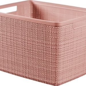 CURVER Košík JUTE L 20L | ružová